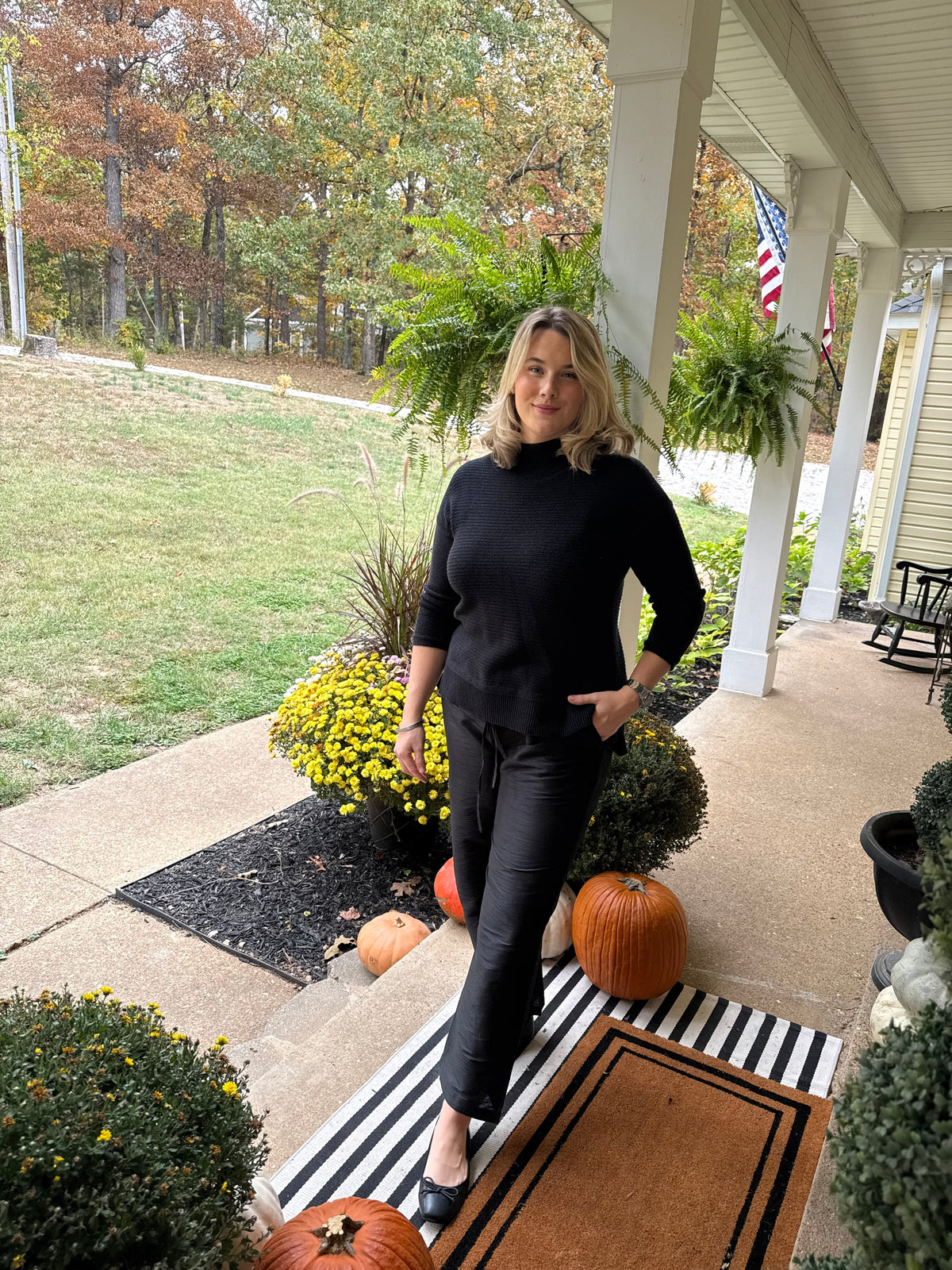 Silk Dupioni Straight Leg Trousers