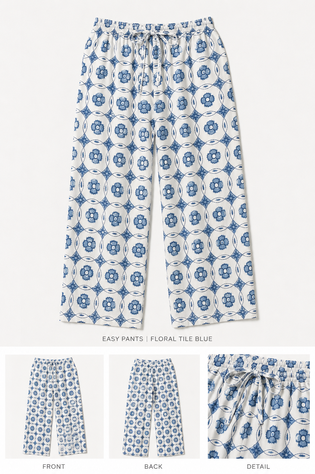 Blue Tile Harbor Pant