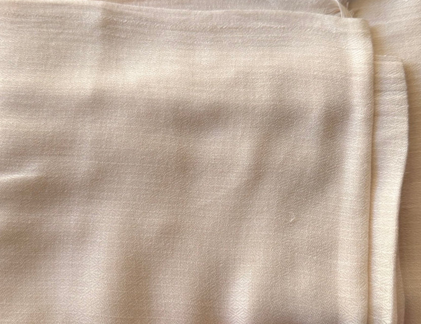 Cream Cashmere Scarf