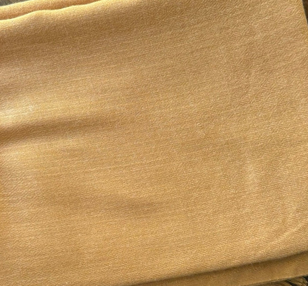 Muted Mustard Cashmere Scarf